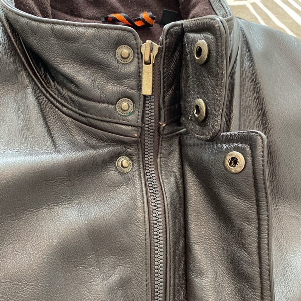MEMBERS ONLY vintage leather coat 🔥 - Picture 14 of 16